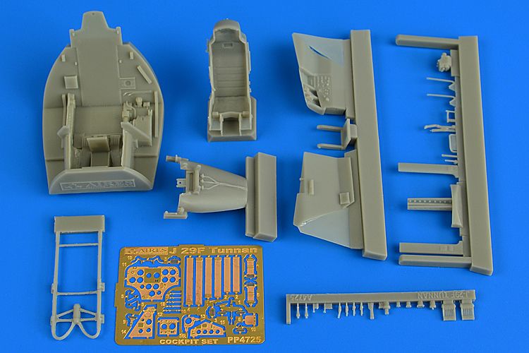 Aires 4725 1:48 SAAB J-29F Tunnan Cockpit Set