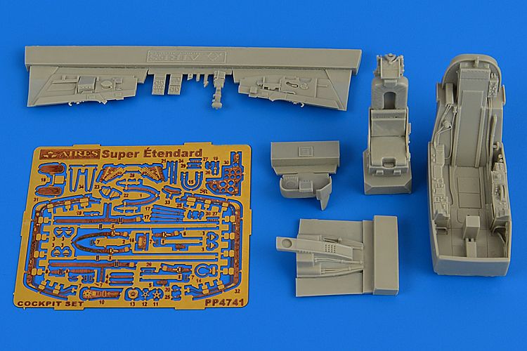 Aires 4741 1:48 Dassault Super Etendard SUE Cockpit Set