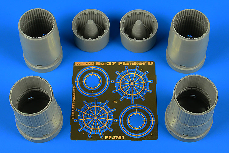 Aires 4751 1:48 Sukhoi Su-27 Flanker B Exhaust Nozzles