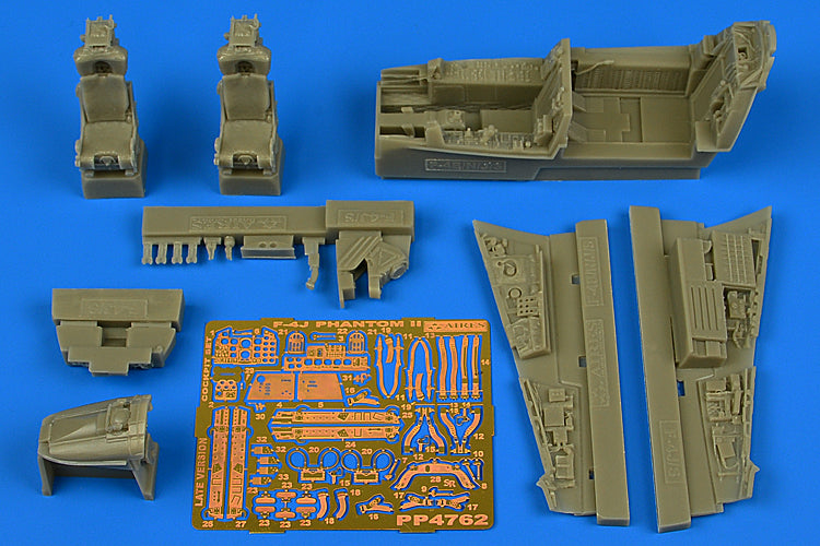 Aires 4762 1:48 McDonnell F-4J Phantom II (Late Version) Cockpit Set