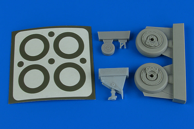 Aires 4788 1:48 Douglas A-1J Skyraider Wheels & Paint Masks