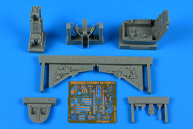 Aires 4860 1:48 Bae Harrier GR.1/GR.1A Cockpit Set