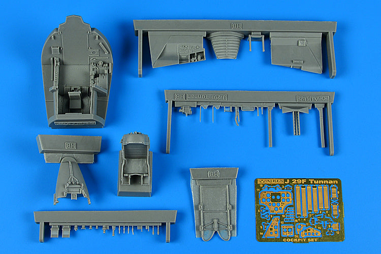 Aires 4880 1:48 SAAB J-29B/F Tunnan Cockpit Set