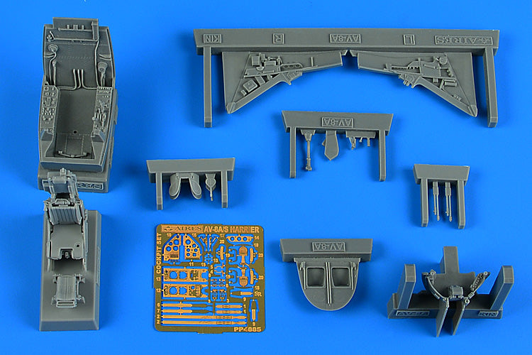 Aires 4885 1:48 McDonnell-Douglas AV-8A/S Harrier (VA.1 Matador) Cockpit Set