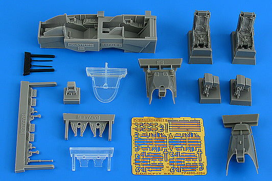 Aires 4894 1:48 Dassault Rafale B - late cockpit set including ejection seats