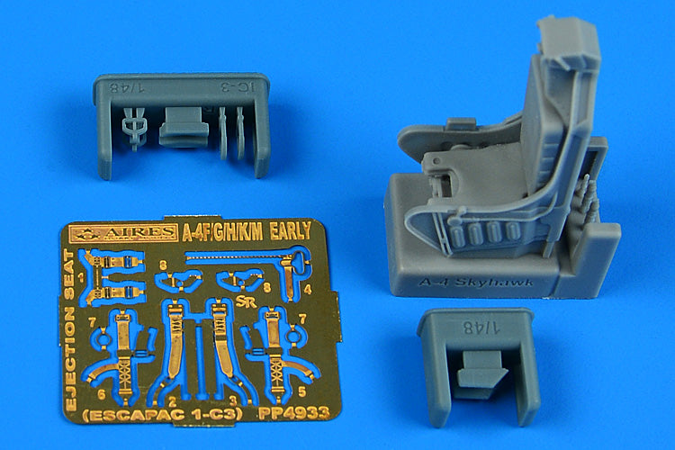 Aires 4933 1:48 A-4F/A-4G/A-4H/A-4K/A-4M Skyhawk II early ejection seat (ESCAPAC 1C-3 type)