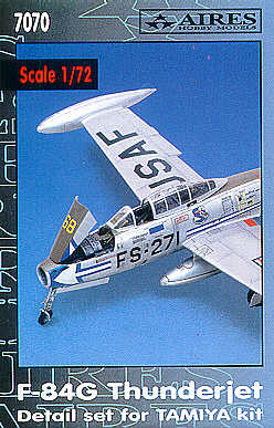 Aires 7070 1:72 Republic F-84G Thunderjet Detail Set