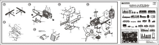 Aires 7096 1:72 Junkers Ju-87G 'Stuka' Detail Set