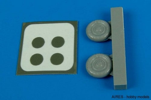 Aires 7224 1:72 Messerschmitt Bf-109G-10/Bf-109K Wheels and Paint Masks