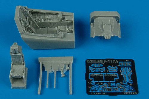 Aires 7229 1:72 Lockheed F-117A Nighthawk Cockpit Set