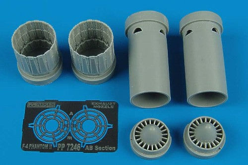 Aires 7246 1:72 McDonnell F-4E/F/G,/J/S Phantom Exhaust Nozzles