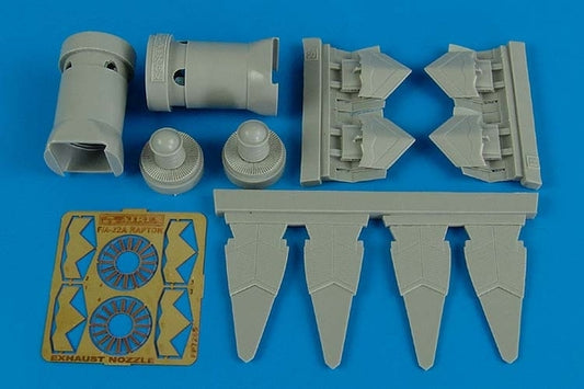 Aires 7265 1:72 Lockheed-Martin F-22A Raptor Exhaust Nozzles