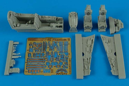 Aires 7272 1:72 McDonnell F-4E Phantom II Cockpit Set