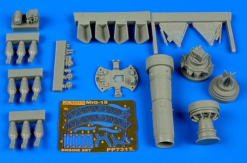 Aires 7317 1:72 Mikoyan MiG-15bis Engine Set