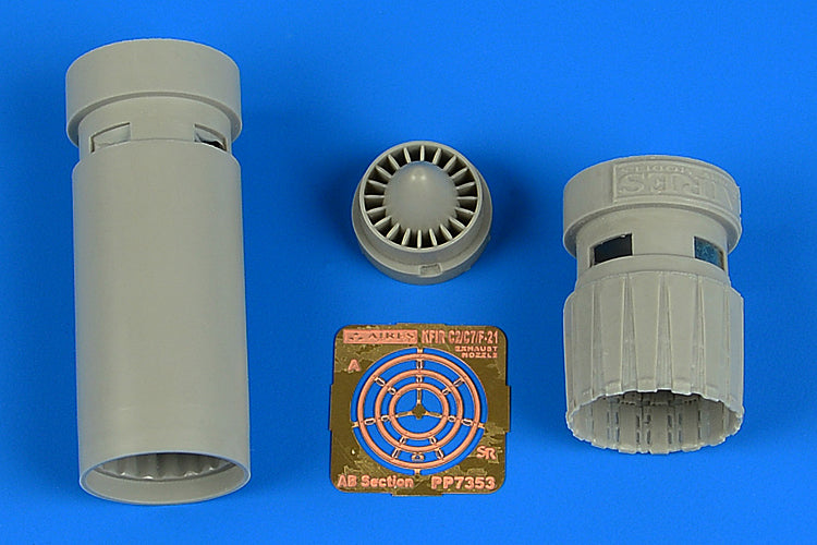 Aires 7353 1:72 IAI C-2/C-7 Kfir Exhaust Nozzles