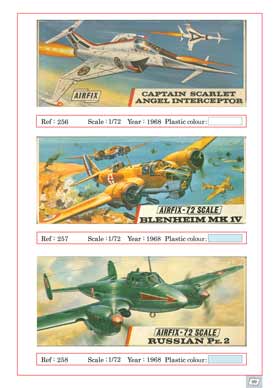 Didier Palix Editions AIRFIX-72 - Airfix Box Art Book: The Golden Ages 1955-1982