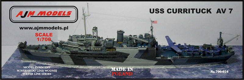 AJM Models 700-016 1:700 USS Currituck AV-7