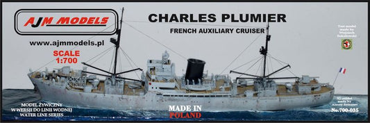 AJM Models 700-035 1:700 Charles Plumier French Auxiliary Cruiser