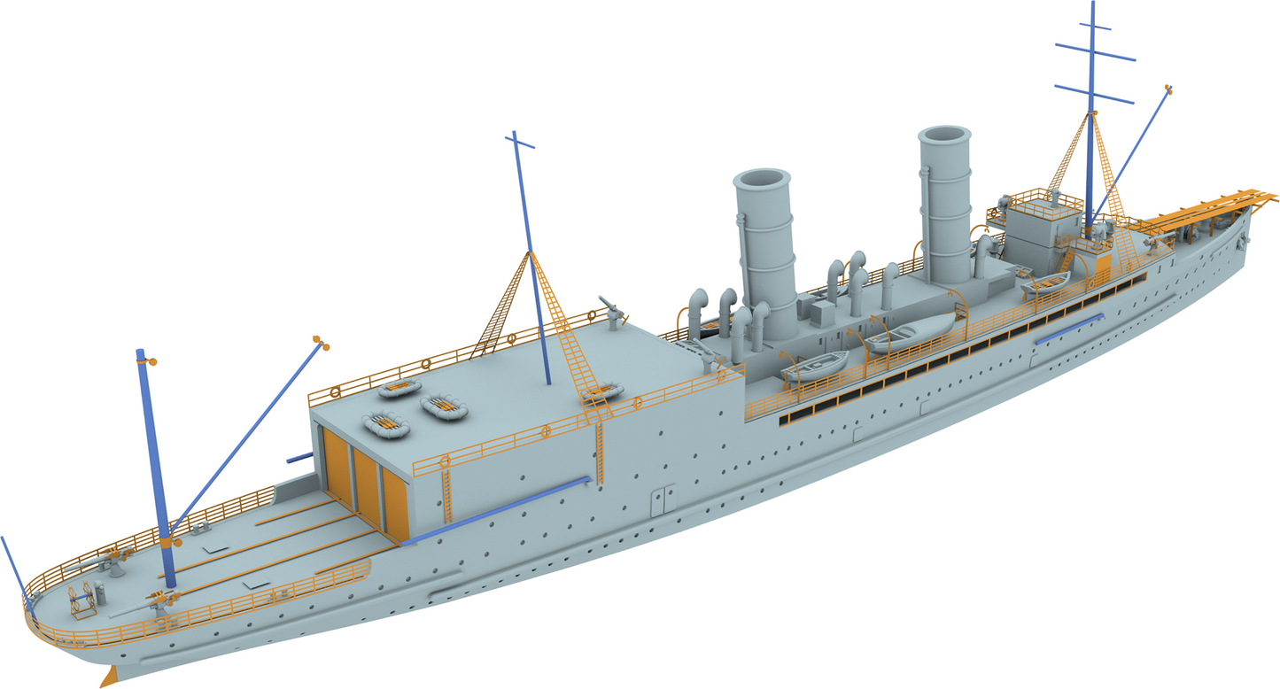 AJM Models 700-041 1:700 H.M.S. Ben-my-Chree