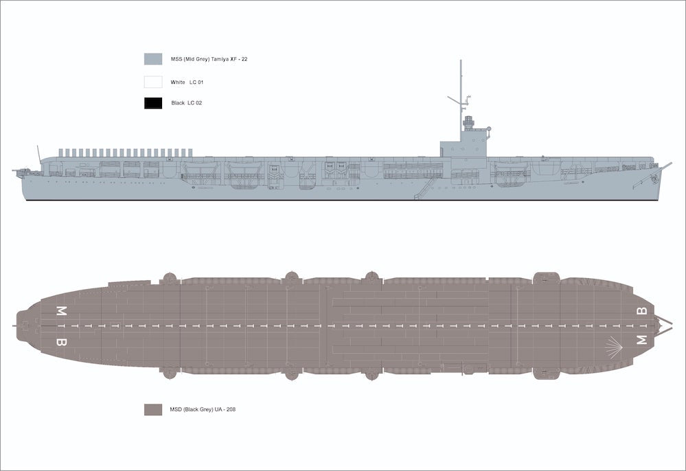 AJM Models 700-047 1:700 HMS Empire MacColl Escort Aircraft Carrier