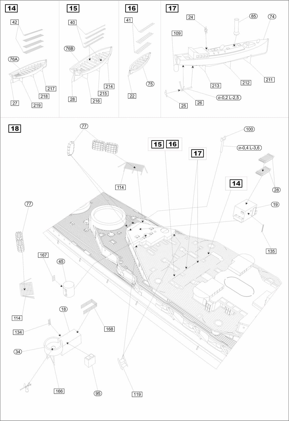AJM Models 700-055 1:700 HMS Resolution WWII