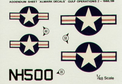 Almark A48-18 1:48 A-6E Intruder 156995 VA-95 with Iranian Kill markings, KA-6D 149952 VA-95 Persian Gulf