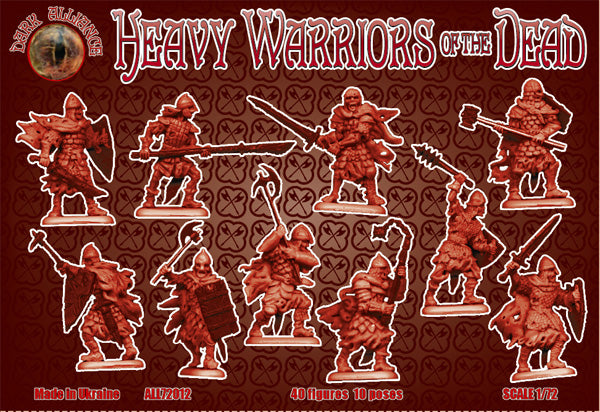 Dark Alliance ALL72012 1:72 Heavy Warriors of the Dead