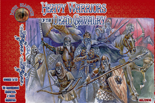 Dark Alliance ALL72014 1:72 Heavy Warriors of the Dead Cavalry