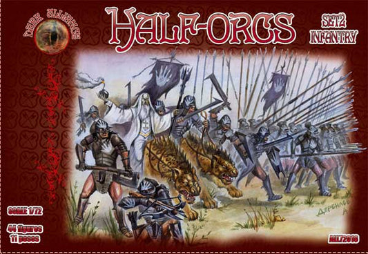 Dark Alliance ALL72016 1:72 Half-Orcs Infantry (Set 2)