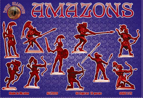 Dark Alliance ALL72020 1:72 Amazons (Set 1)