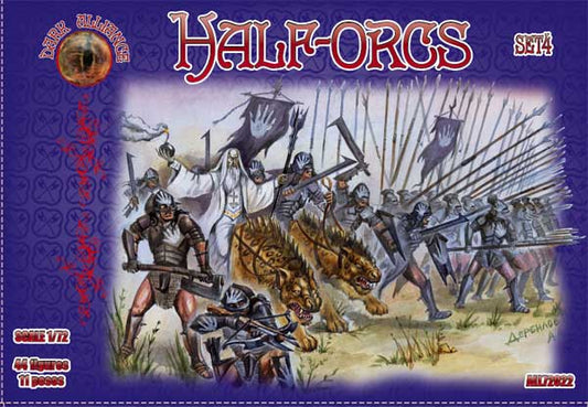 Dark Alliance ALL72022 1:72 Half-Orcs (Set 4)