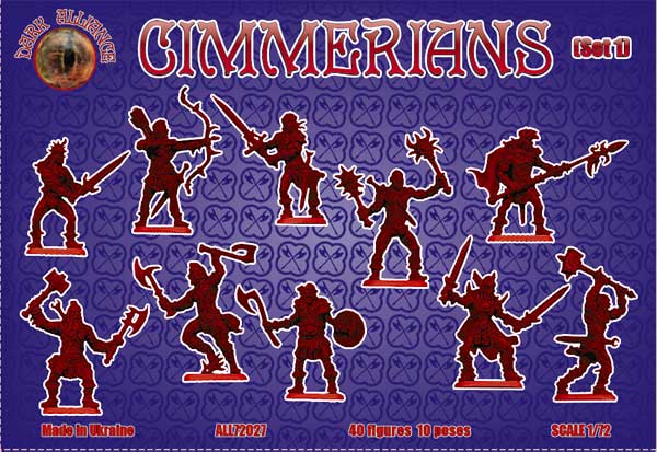 Dark Alliance ALL72027 1:72 Cimmerians (Set 1)