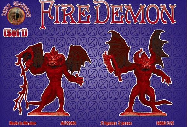 Dark Alliance ALL72035 1:72 Fire Demon (Set 1)