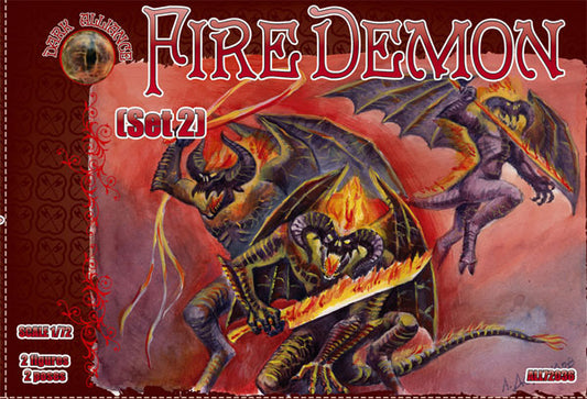 Dark Alliance ALL72036 1:72 Fire Demon (Set 2)