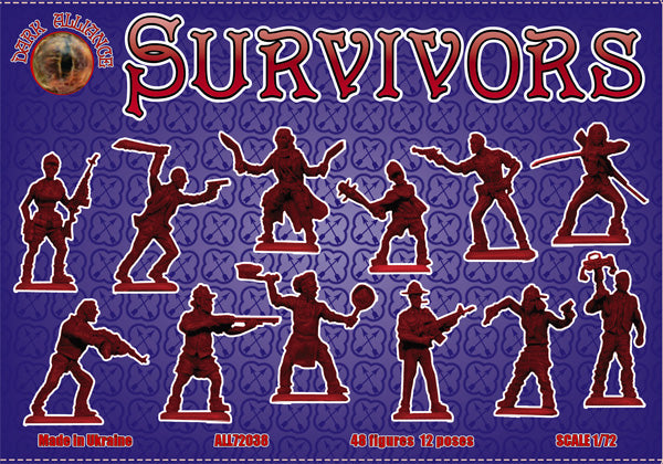 Dark Alliance ALL72038 1:72 Survivors (Antizombies)