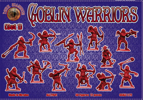 Dark Alliance ALL72041 1:72 Goblin Warriors (Set 1)