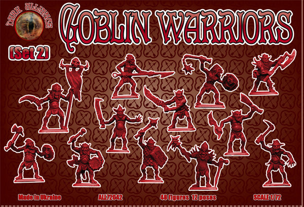 Dark Alliance ALL72042 1:72 Goblin Warriors (Set 2)