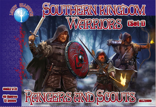 Dark Alliance ALL72060 1:72 Southern Kingdom Warriors Rangers & Scouts (Set 1)