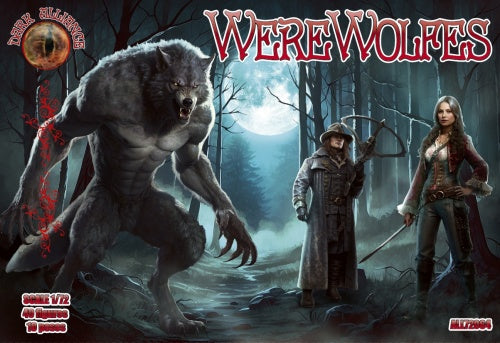 Dark Alliance ALL72064 1:72 Werewolves 48 figures/12 poses