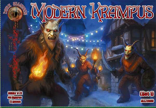 Dark Alliance ALL72066 1:72 Modern Krampus. Set 1