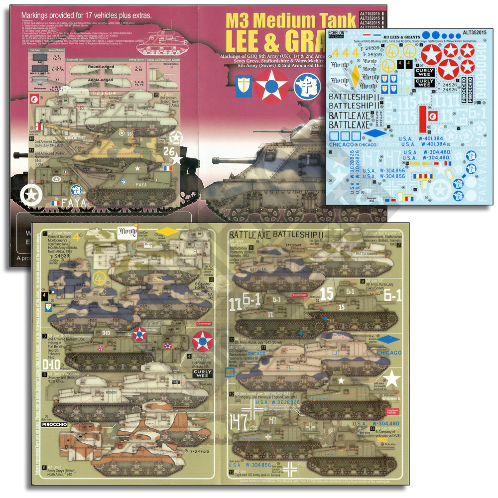 Echelon FD ALT352015 1:35 Lees & Grants (North Africa & Europe)