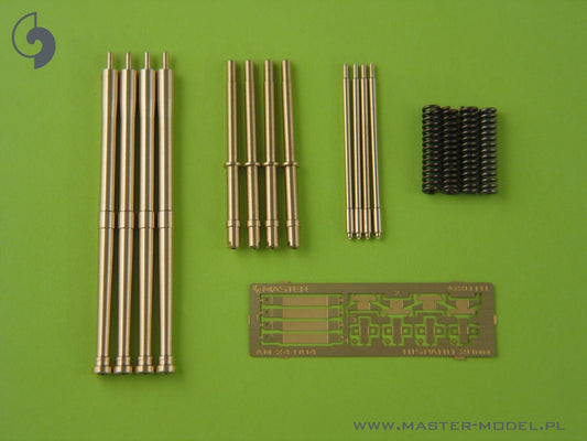 Master 24-004 1:24 Hispano Mk II 20mm cannon (4pcs) - fit perfectly to Mosquito from Airfix