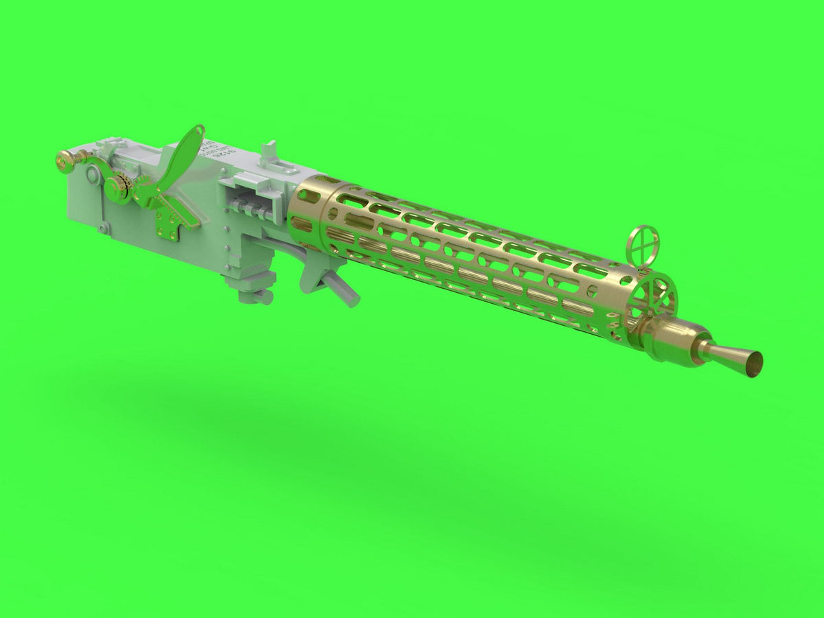Master AM-32-121 1:32 Spandau LMG 08/15 (2 pcs) - complete German WWI machine guns including brass, resin and etched parts