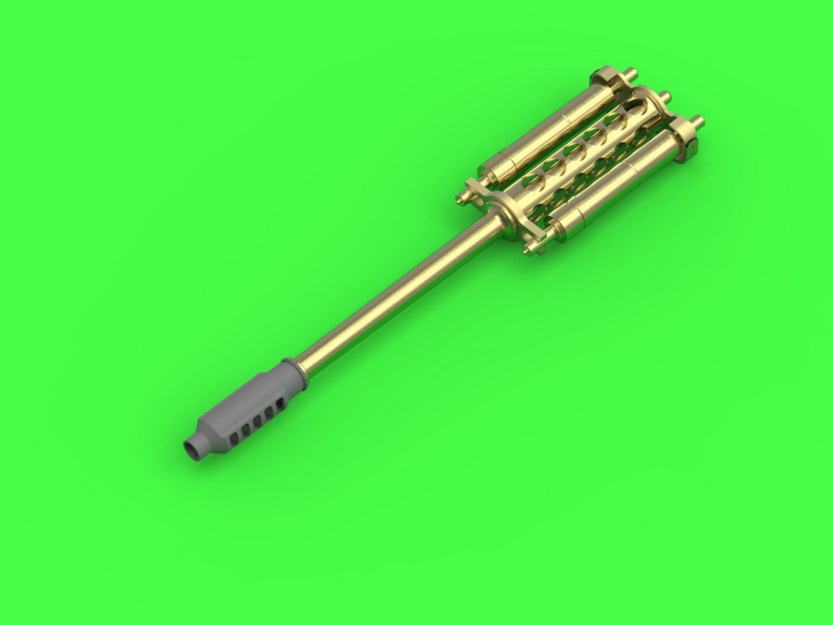 Master AM-35-002 1:35 AH-64A Apache - M230 Chain Gun barrel (30mm), Pitot Tubes and tail antenna