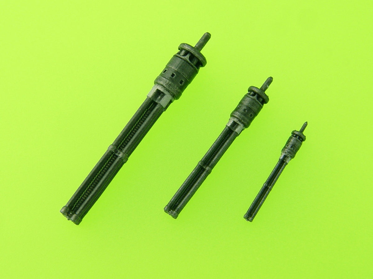 Master AM-35-003 1:35 Mil Mi-24V Hind-E - JakB-12.7 machine gun barrel and DUAS probe