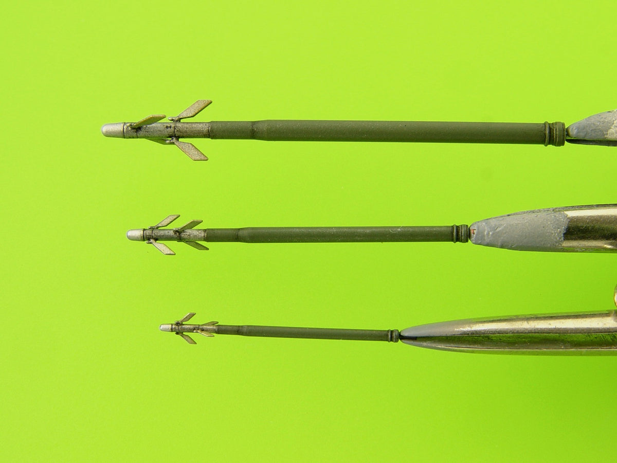 Master AM-35-003 1:35 Mil Mi-24V Hind-E - JakB-12.7 machine gun barrel and DUAS probe