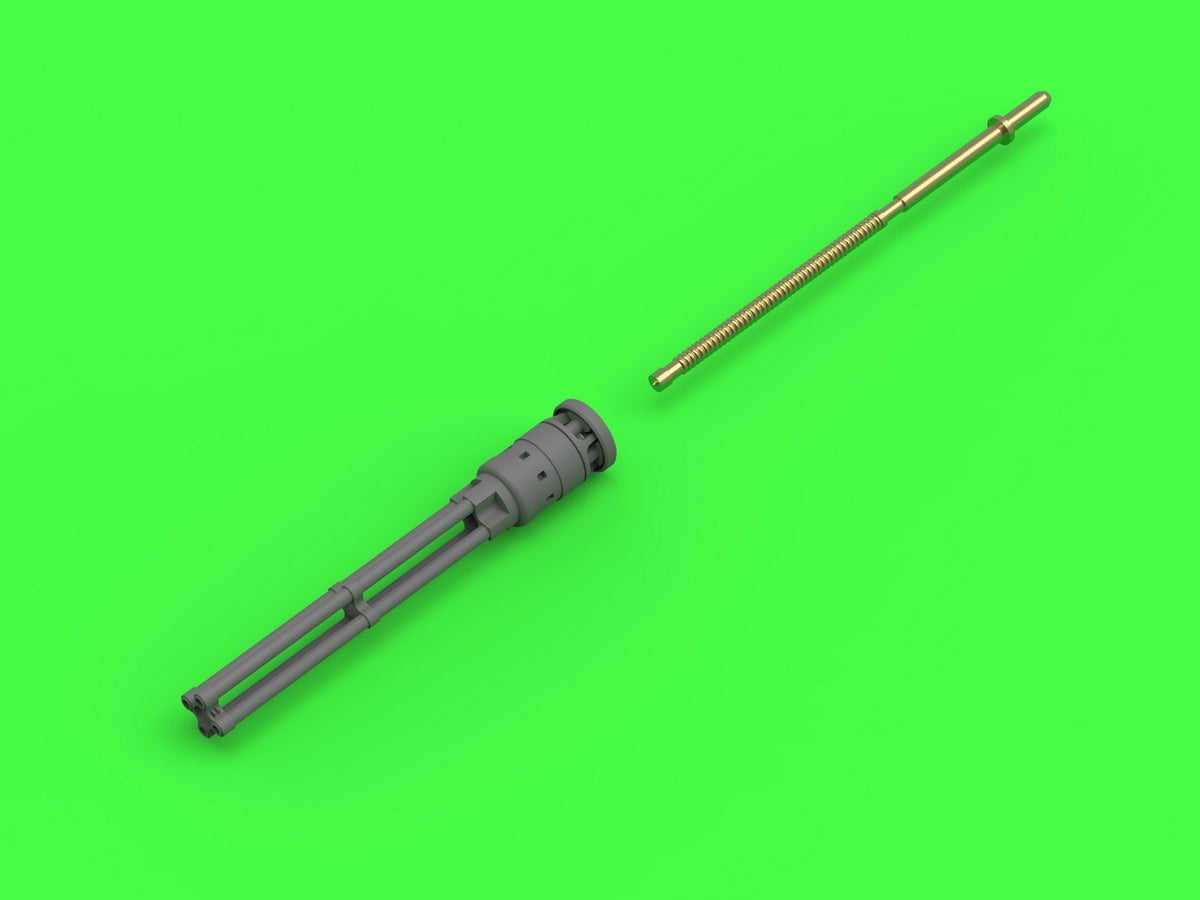 Master AM-35-003 1:35 Mil Mi-24V Hind-E - JakB-12.7 machine gun barrel and DUAS probe
