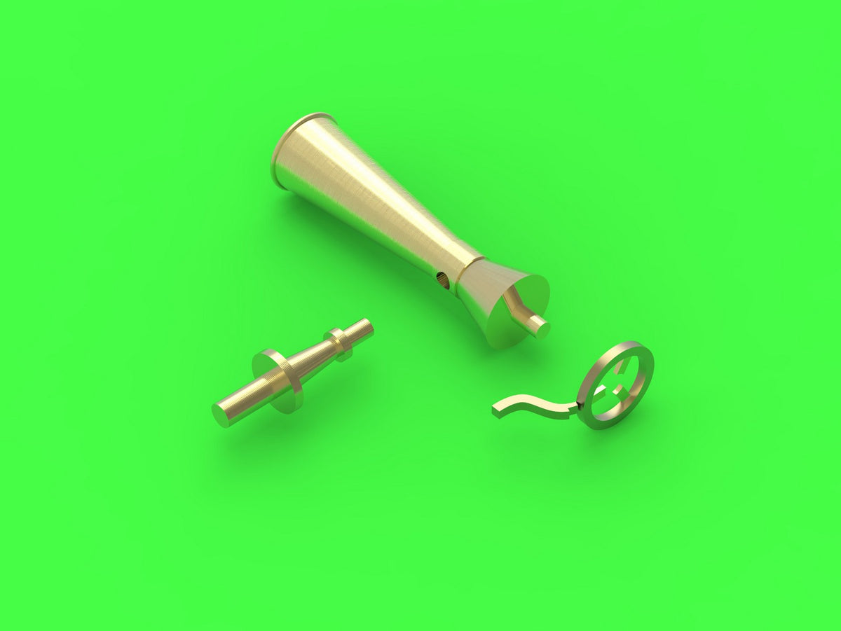 Master AM-48-160 1:48 PZL P.11c - details set - wz. 33 machine gun barrels, gunsight and Venturi Tube