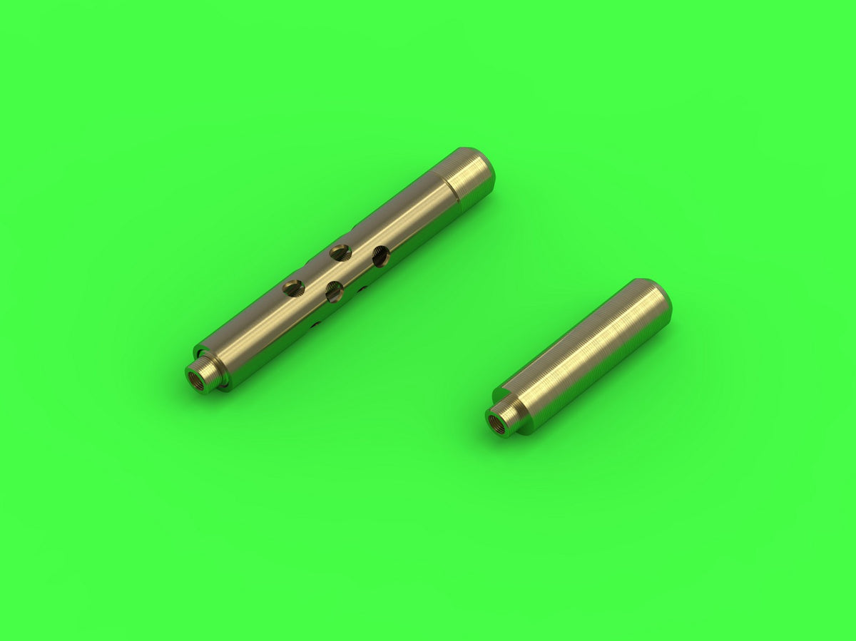 Master AM-48-169 1:48 F4F-3 Wildcat LATE - .50 Browning gun barrels with round holes & Pitot Tube