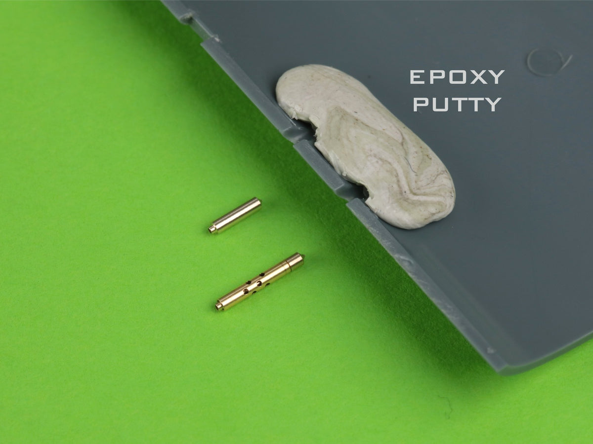 Master AM-48-169 1:48 F4F-3 Wildcat LATE - .50 Browning gun barrels with round holes & Pitot Tube